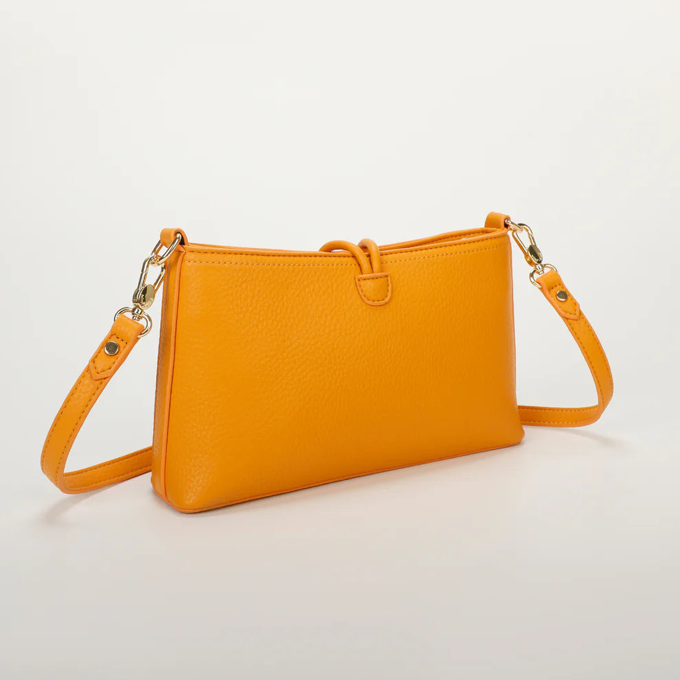Borsa a tracolla donna Mimi Mua con chiusura a bottone