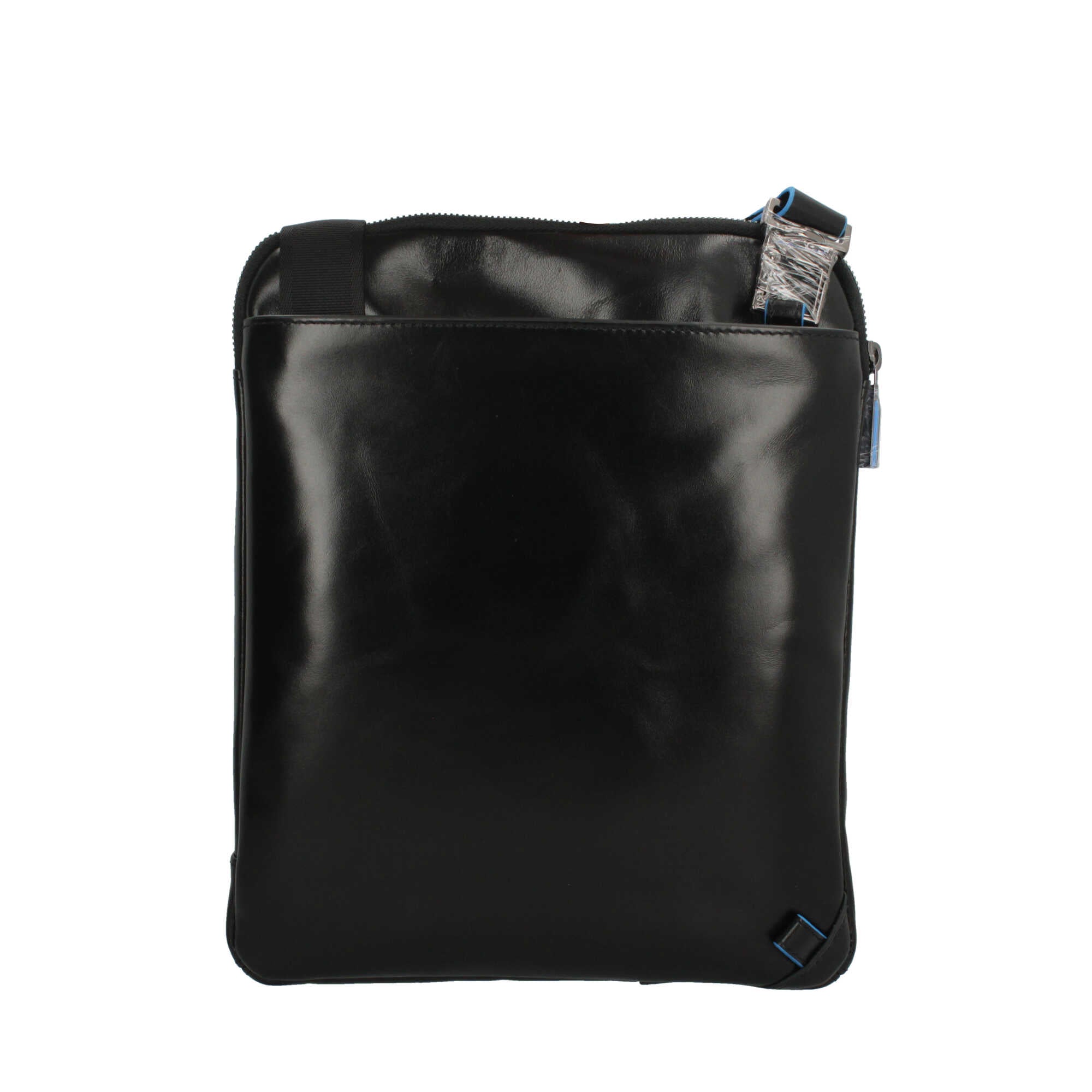 Borsa a tracolla in pelle Piquadro con tasche multiple