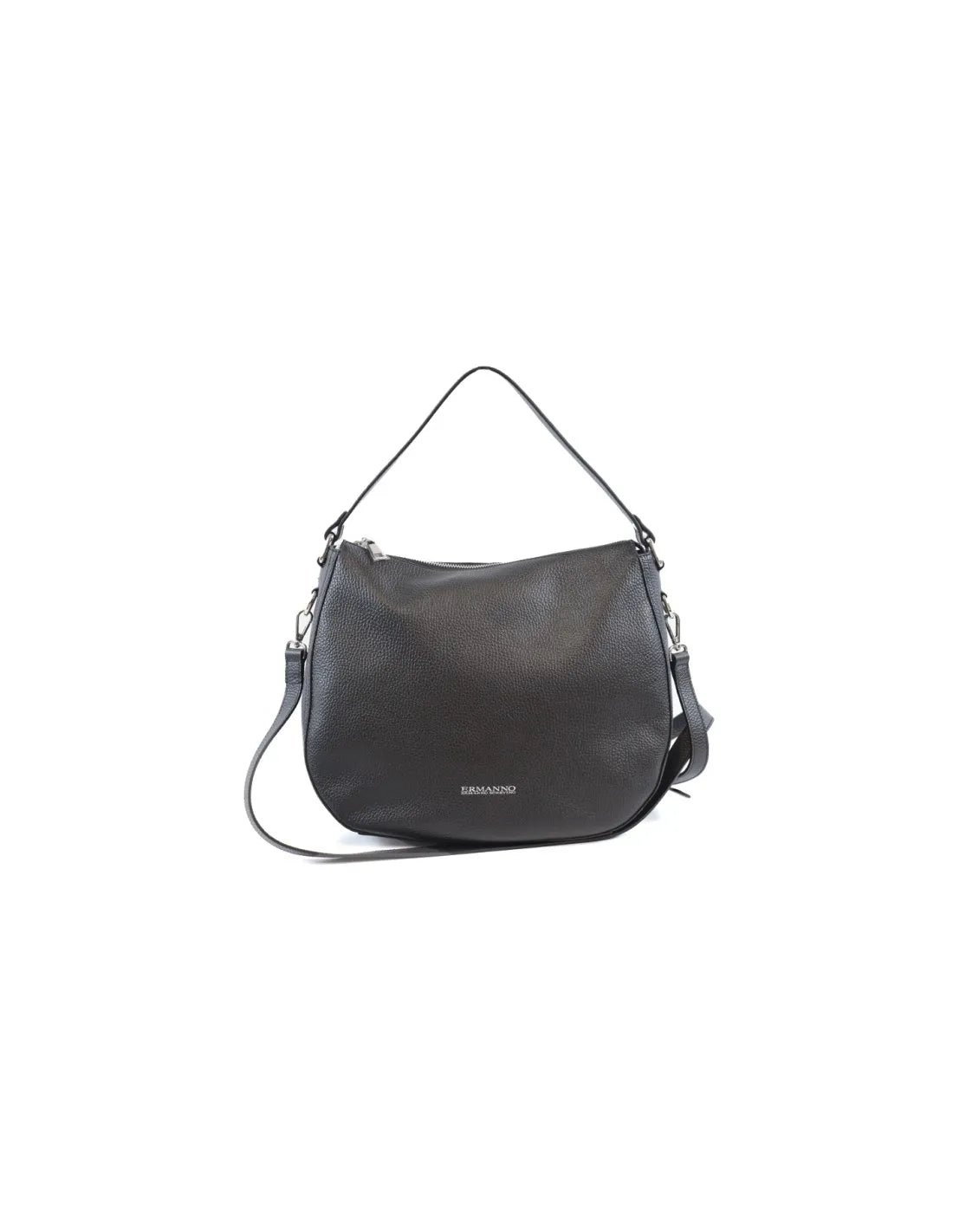Borsa a spalla Ermanno Scervino in pelle con tracolla NERO TU | Giò Fashion