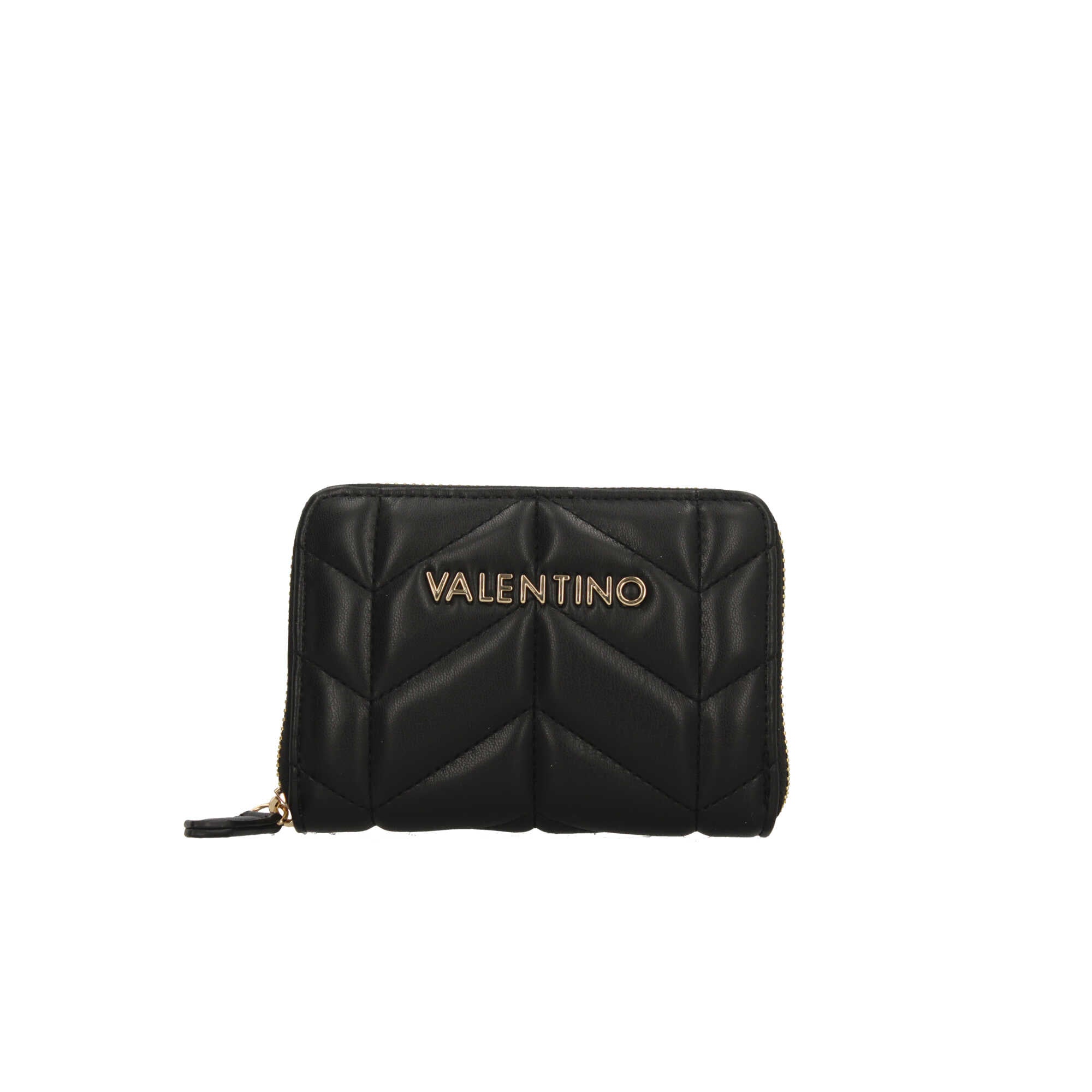 Portafoglio Valentino Petal – Design Compatto e Texture Esclusiva Nero TU | Giò Fashion