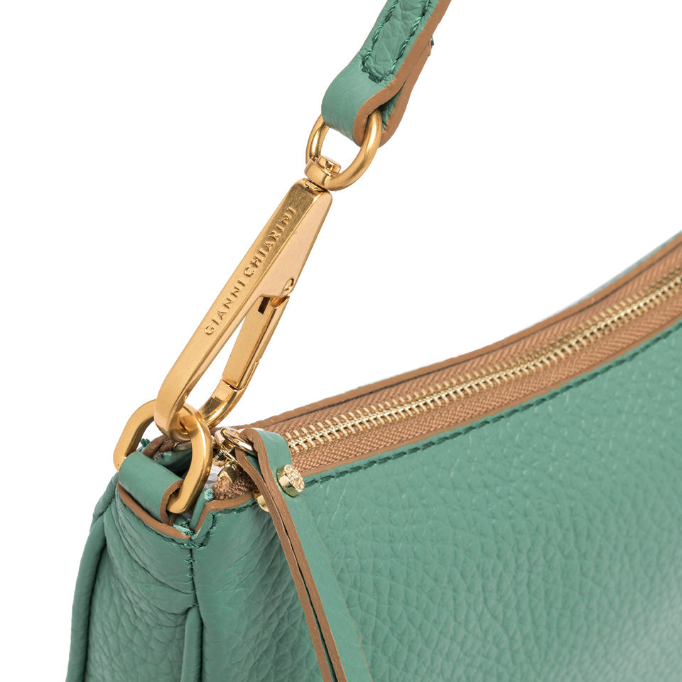 Borsa a spalla Gianni Chiarini con forma arrotondata e doppio manico