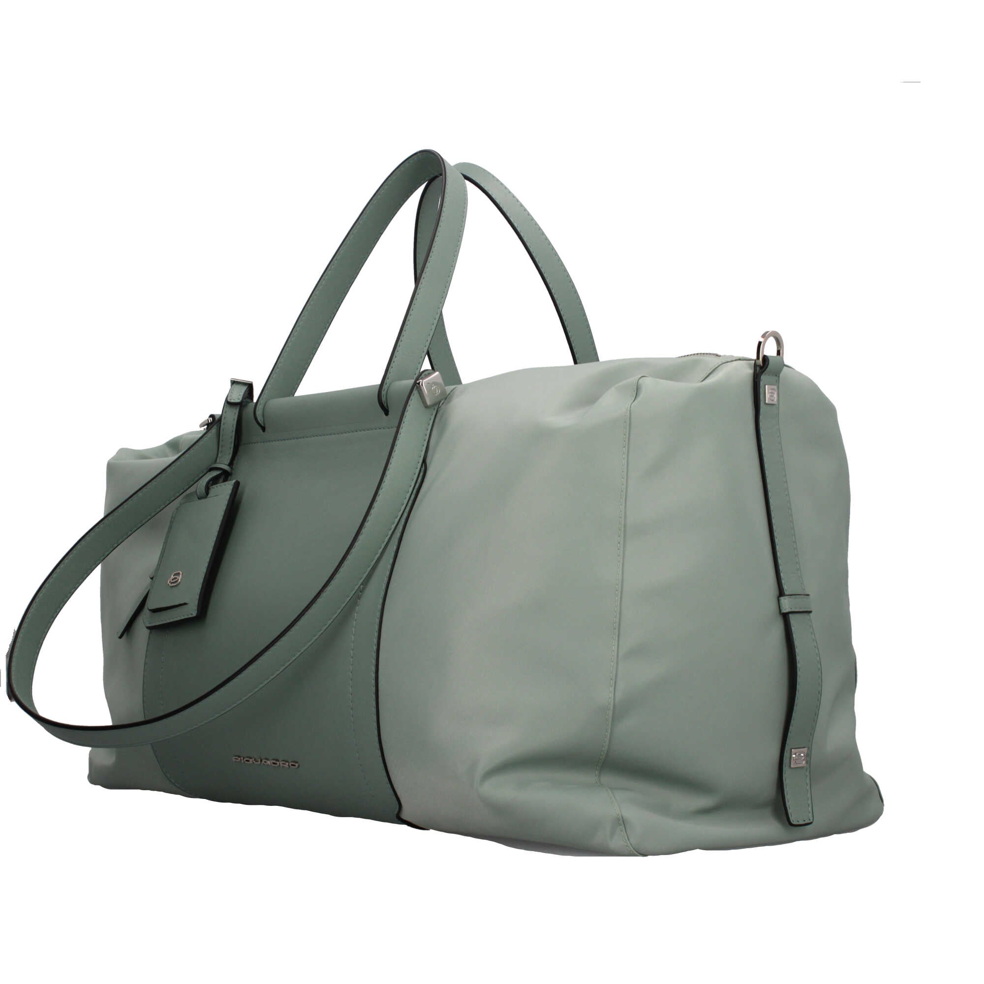 Piquadro borsone in pelle capiente e raffinato per ogni occasione