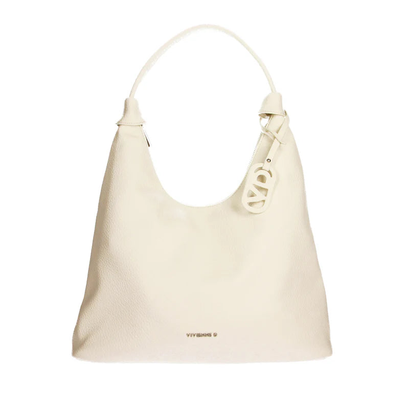 Borsa Vivienne D donna a spalla grande design moderno elegante Bianco TU | Giò Fashion