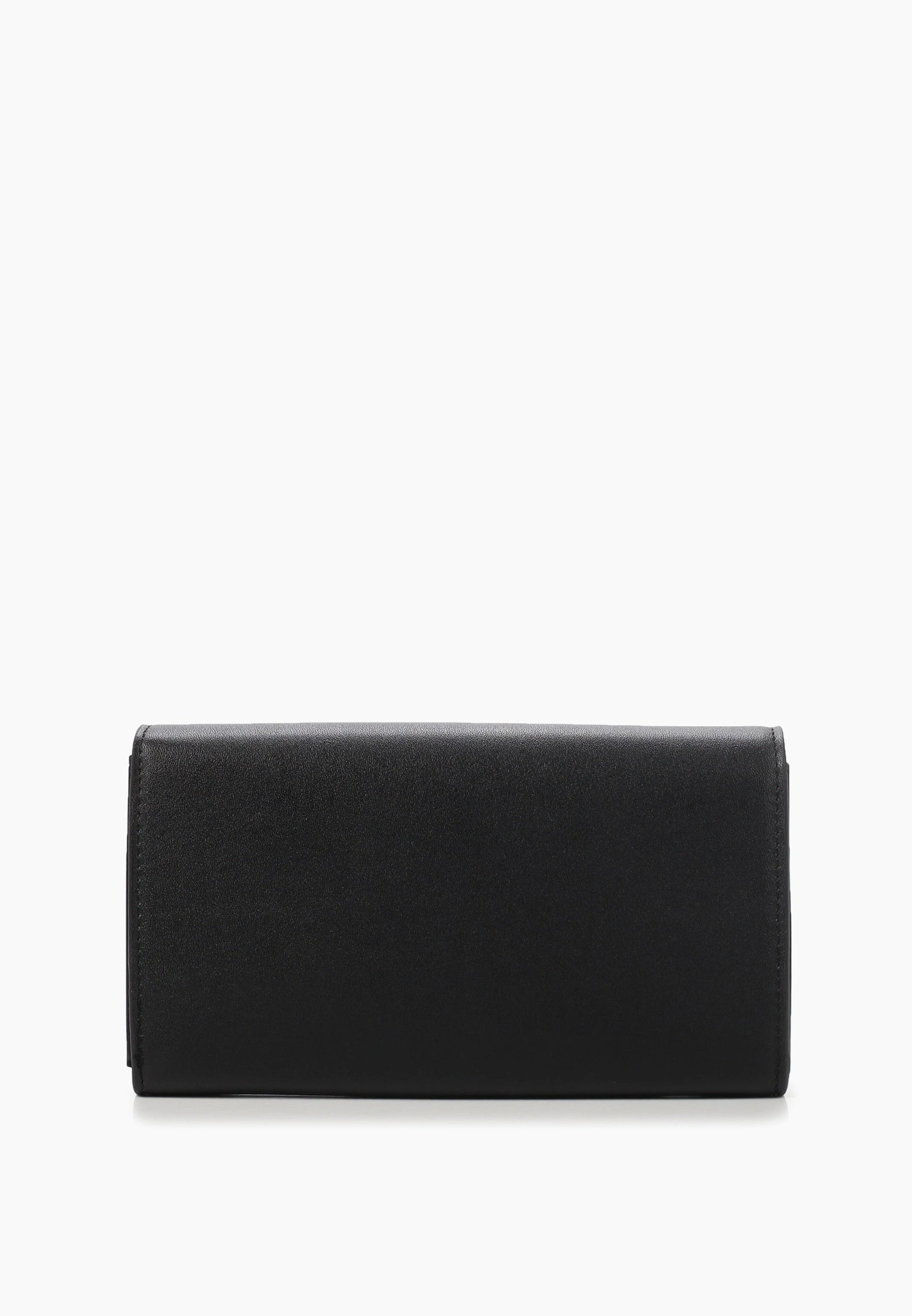 Valentino portafoglio donna elegante con chiusura a patta e logo frontale