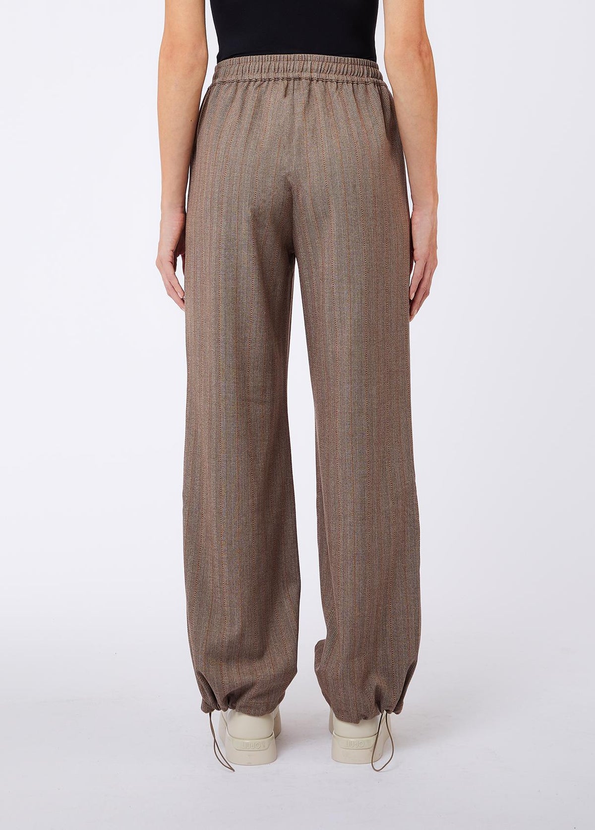 Liu Jo Pantaloni Donna Regular Fit con Coulisse