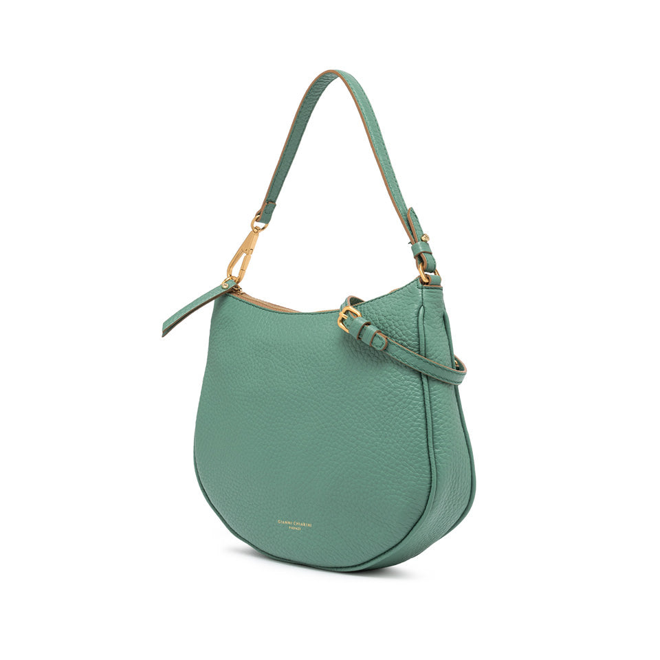 Borsa a spalla Gianni Chiarini con forma arrotondata e doppio manico