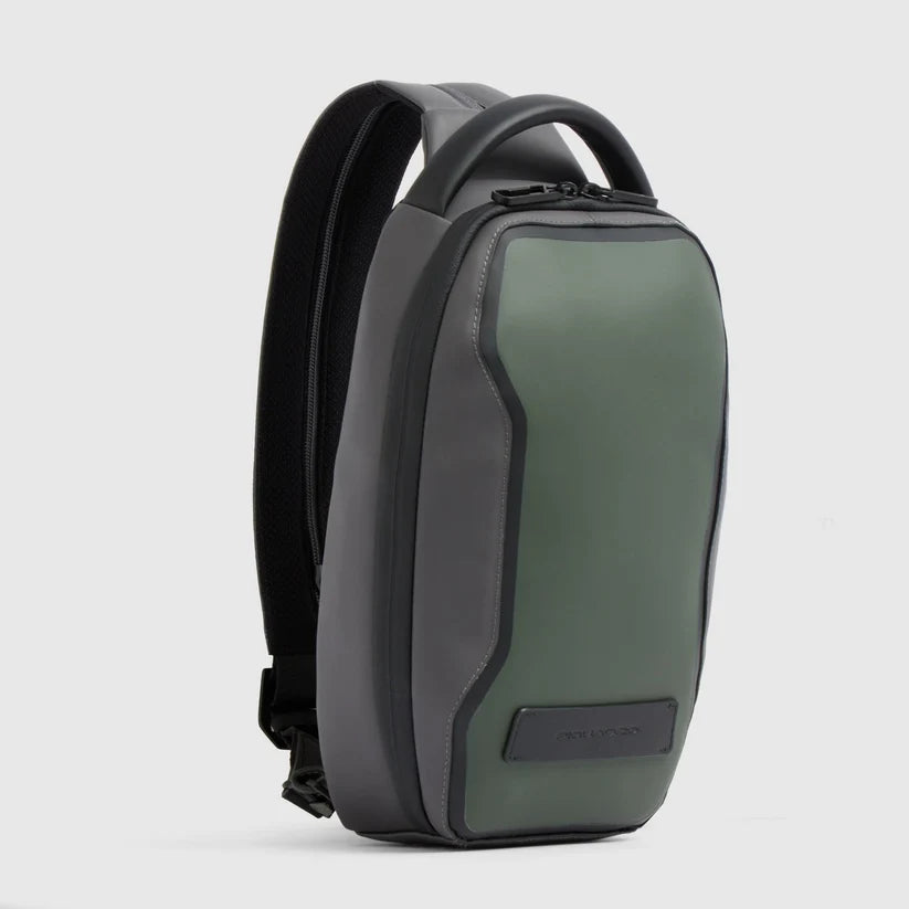 Zaino Monospalla Uomo Piquadro Rover Porta iPad Mini