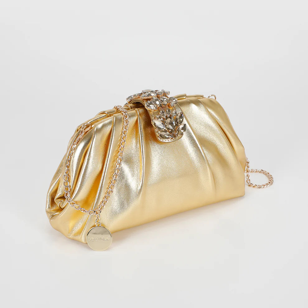 Borsa da sera donna Mimi Mua con dettaglio gioiello