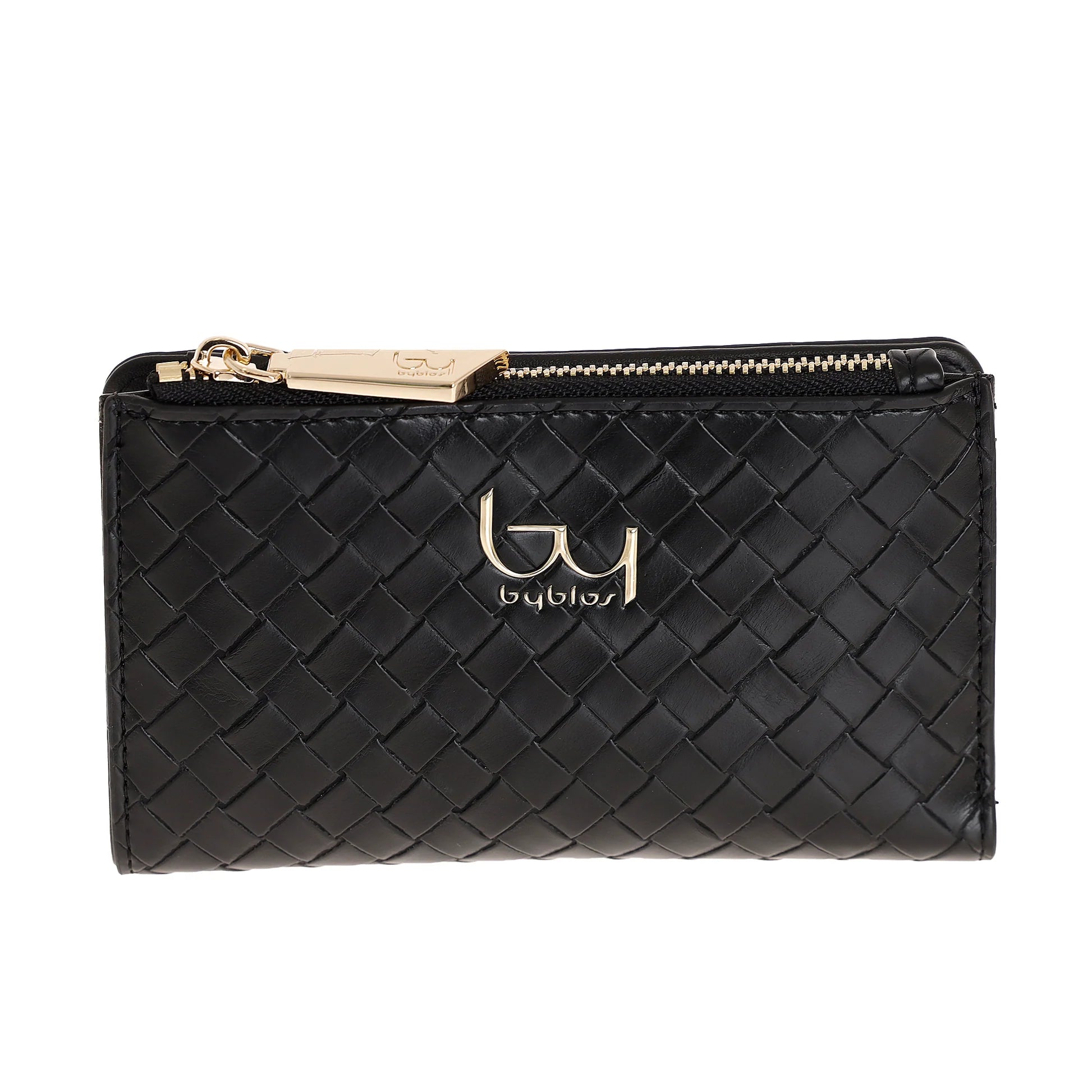 Portafoglio Donna By Byblos Bliss Intrecciato Compatto con Zip