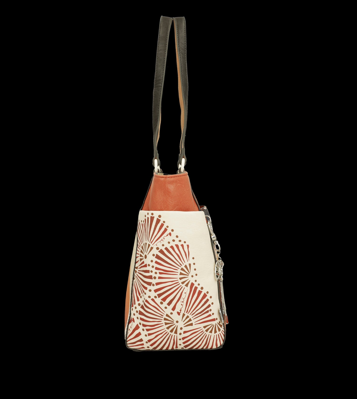 Shopper Anekke capiente con doppio manico e decorazioni artistiche