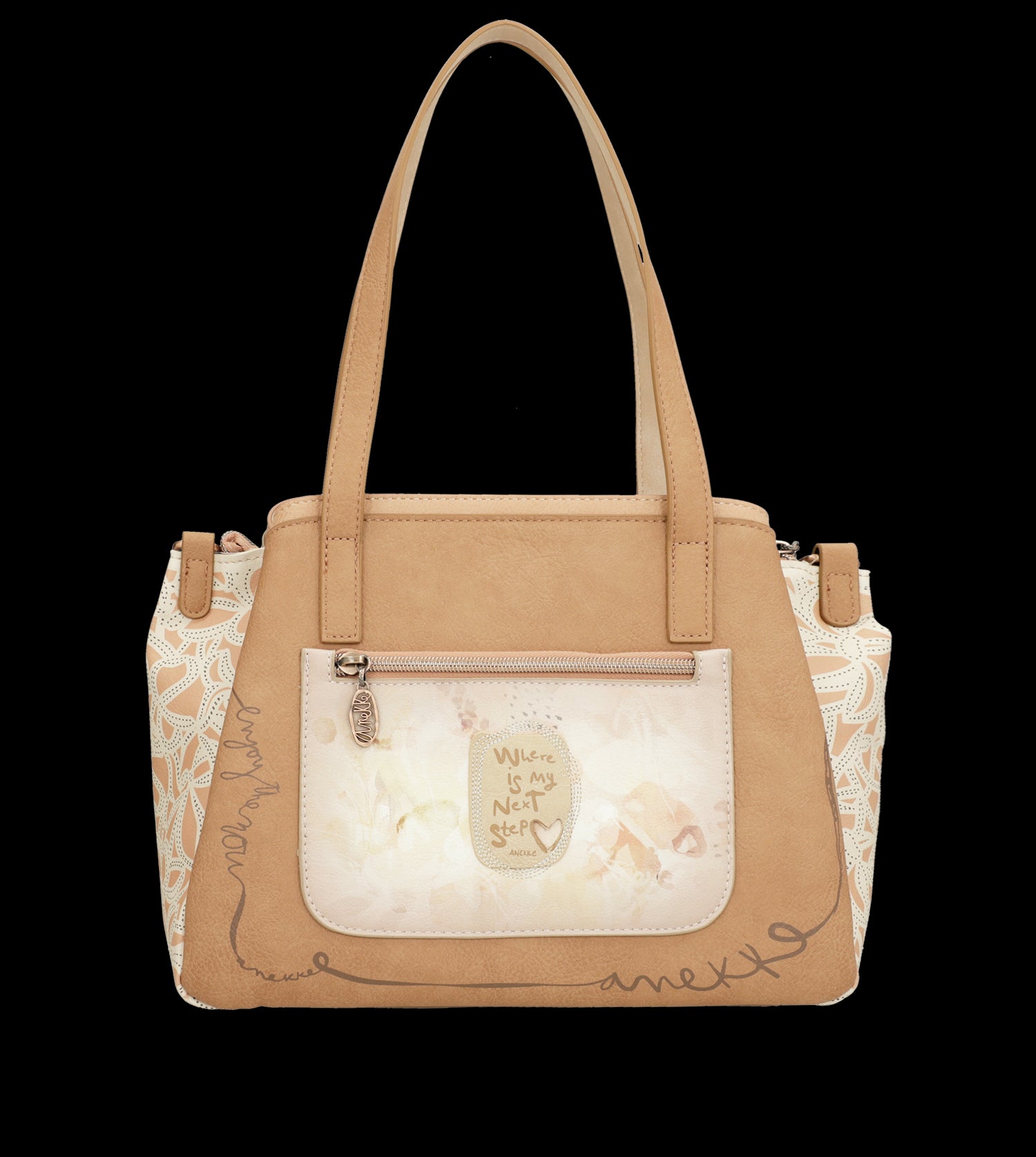 Borsa Anekke elegante e versatile con doppio manico e tracolla