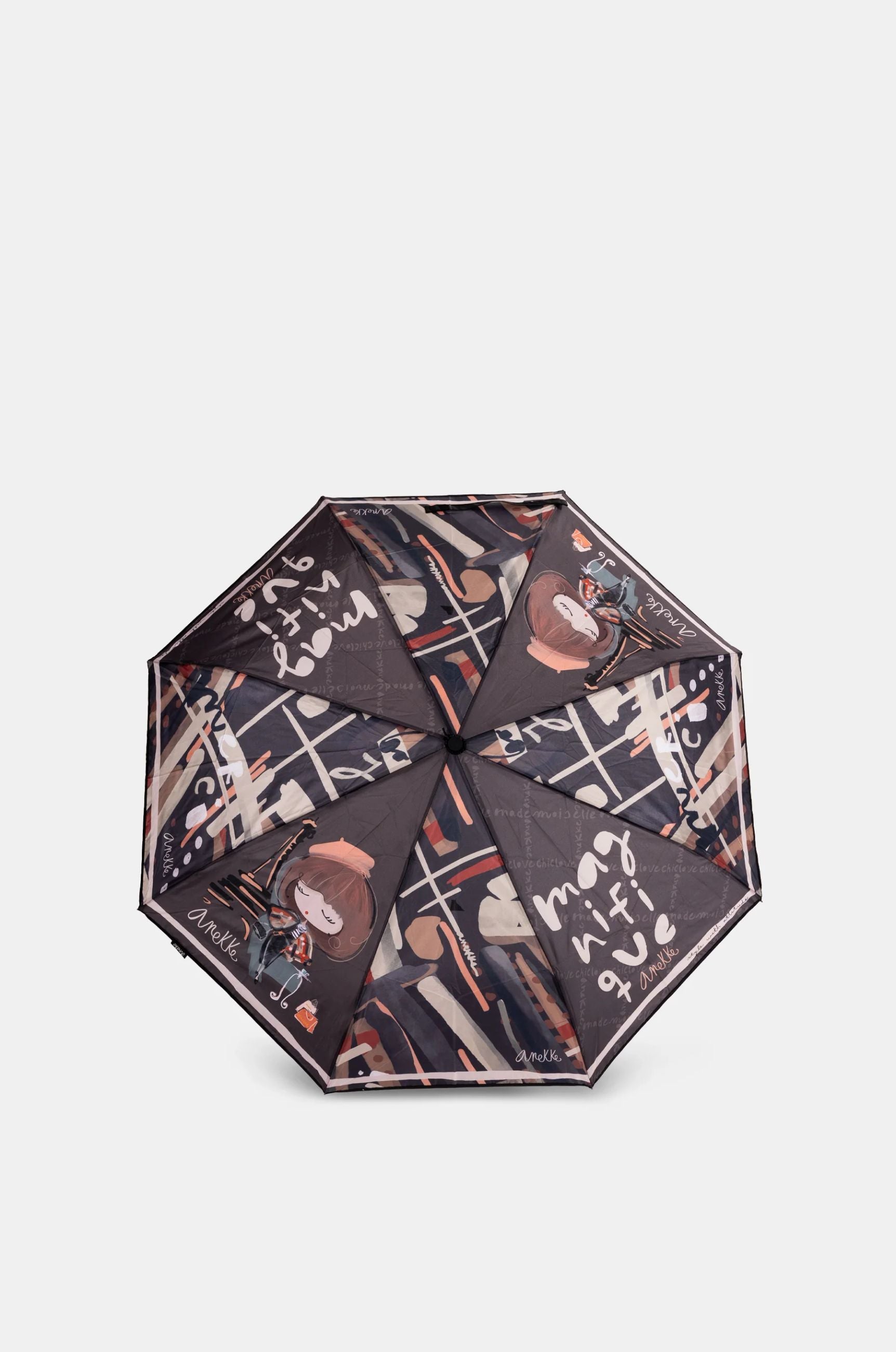 Ombrello Anekke donna con fantasia illustrata