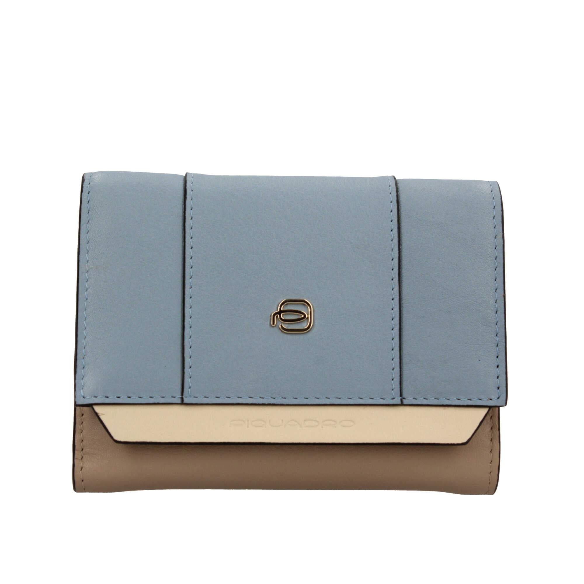 Piquadro portafoglio in pelle con protezione RFID e scomparti organizzati