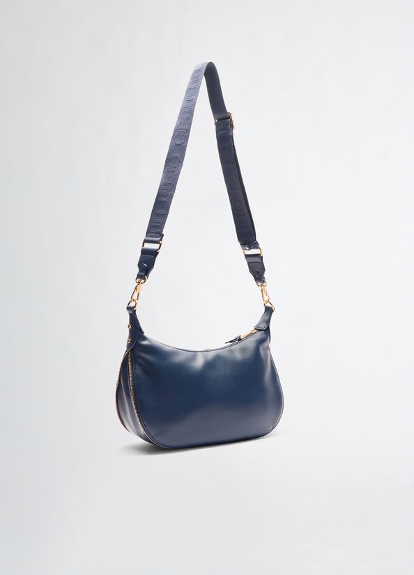 Borsa a Spalla Liu Jo con Design Curvo e Finiture Dorate