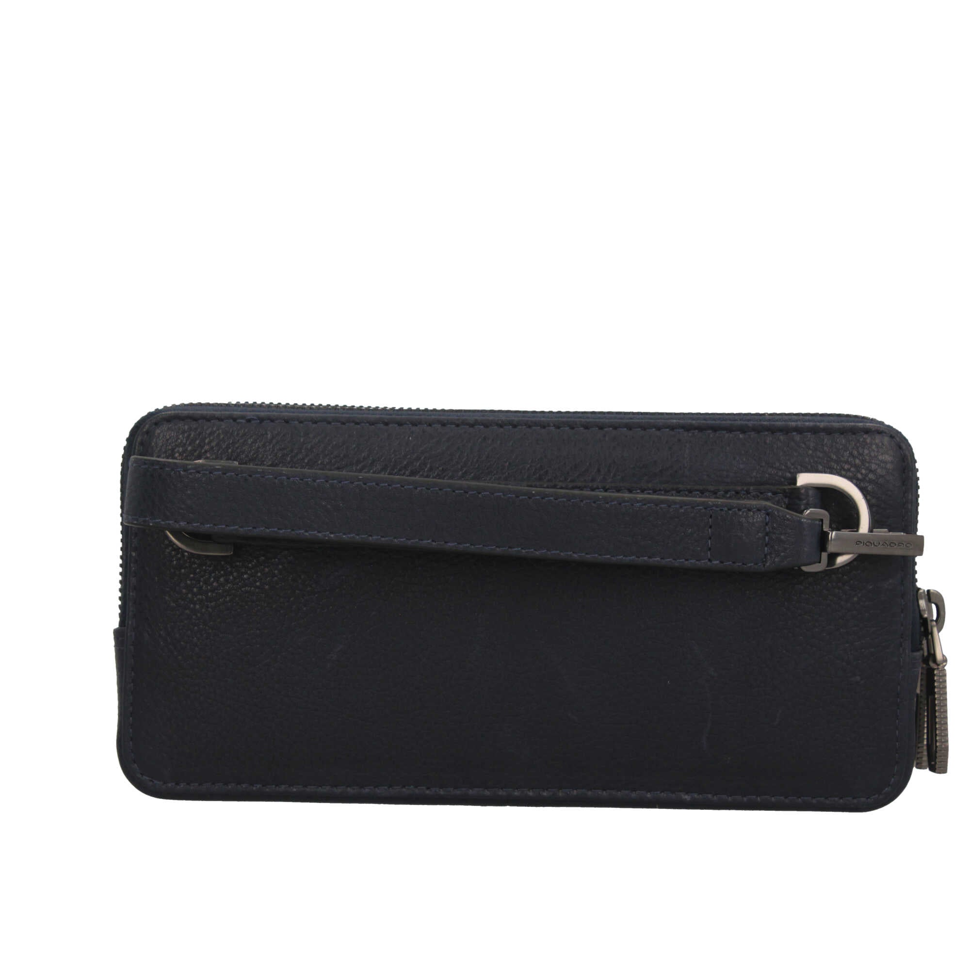 Borsello Piquadro in pelle con doppia zip e tracolla rimovibile – Eleganza e praticità