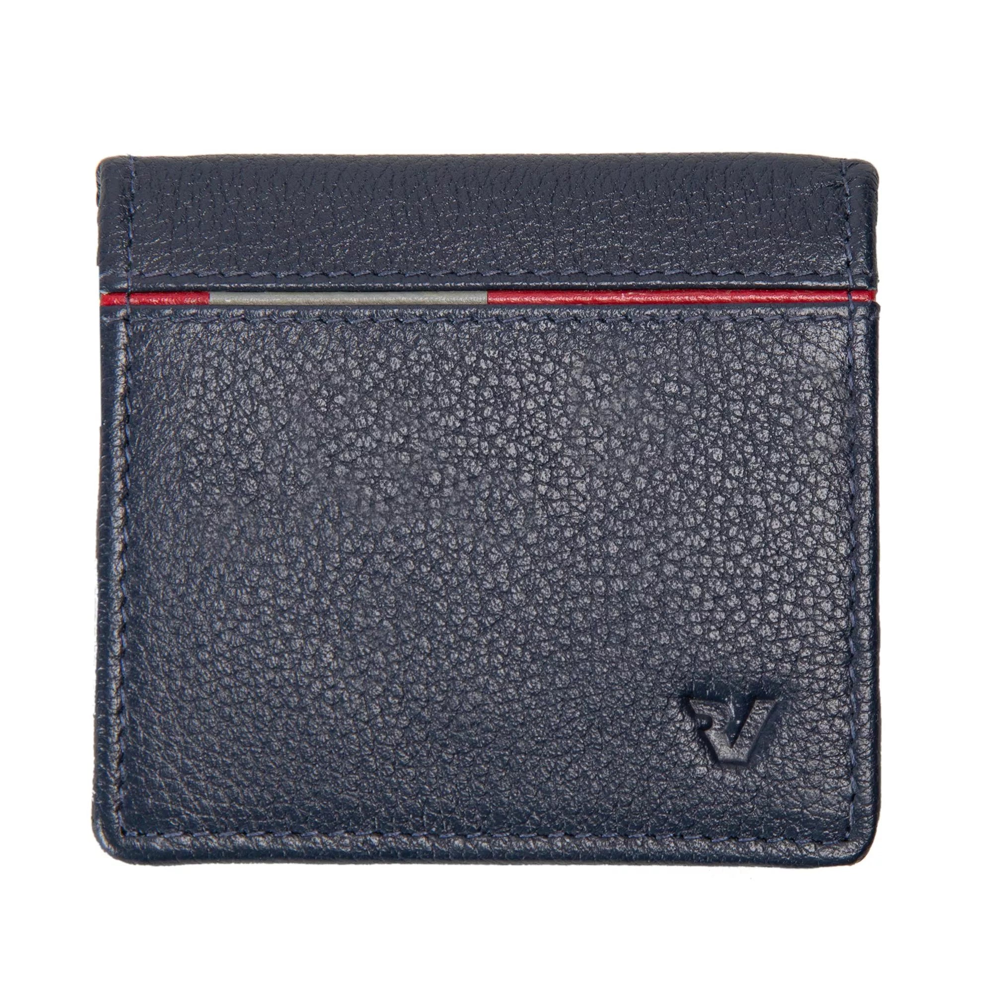 Portamonete Roncato uomo in pelle con chiusura a pattina