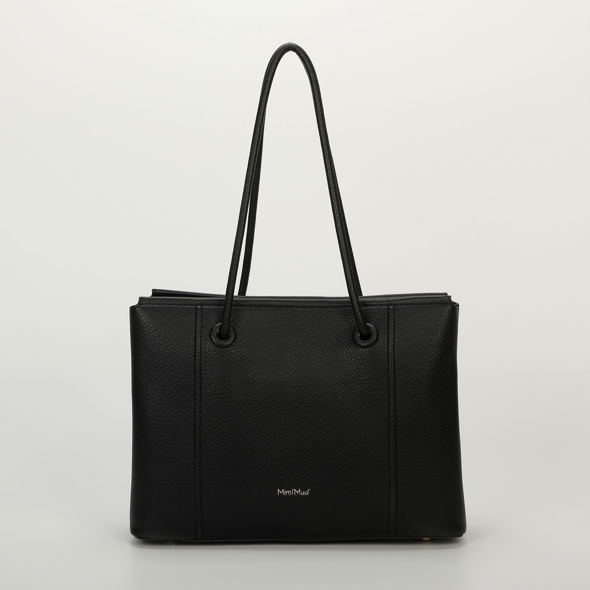 Mimi Mua borsa a spalla in eco pelle con chiusura zip