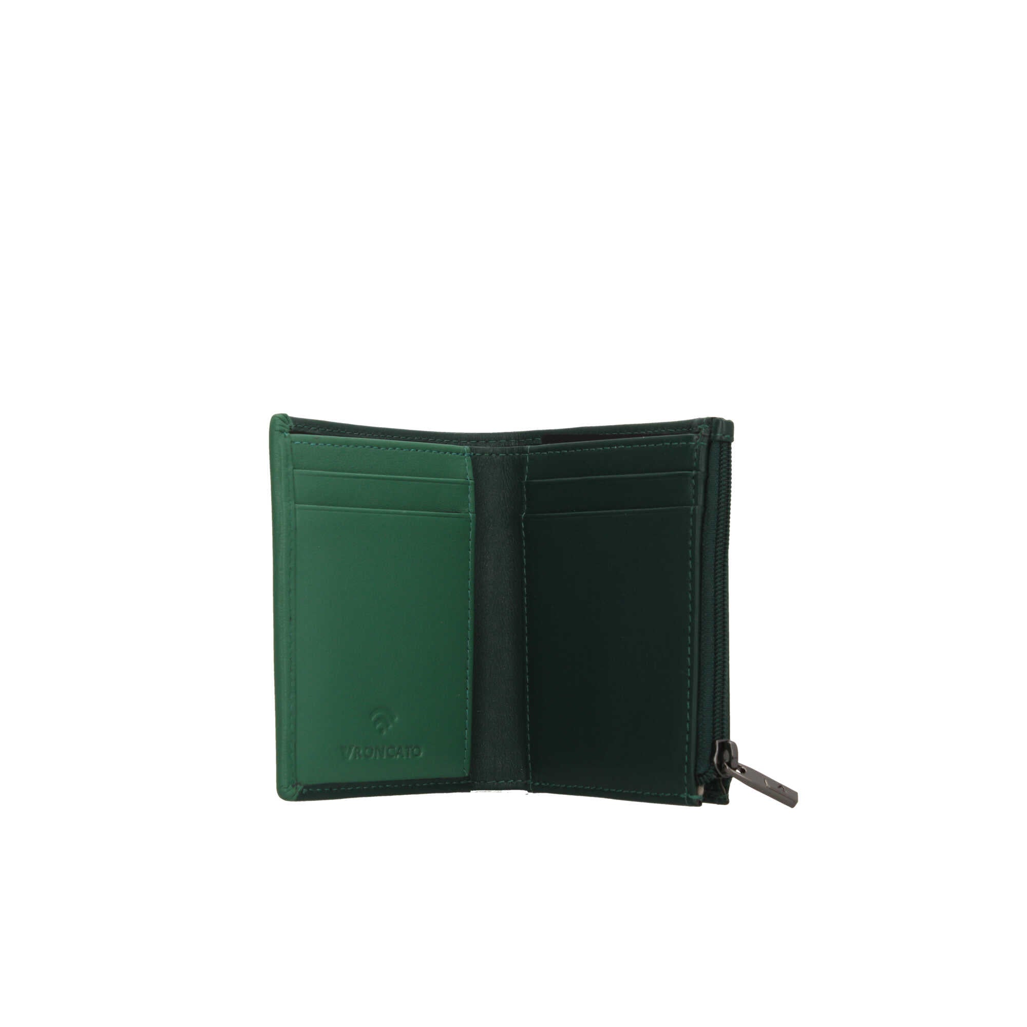 Portafoglio piatto con cerniera iron 4.0 DLX