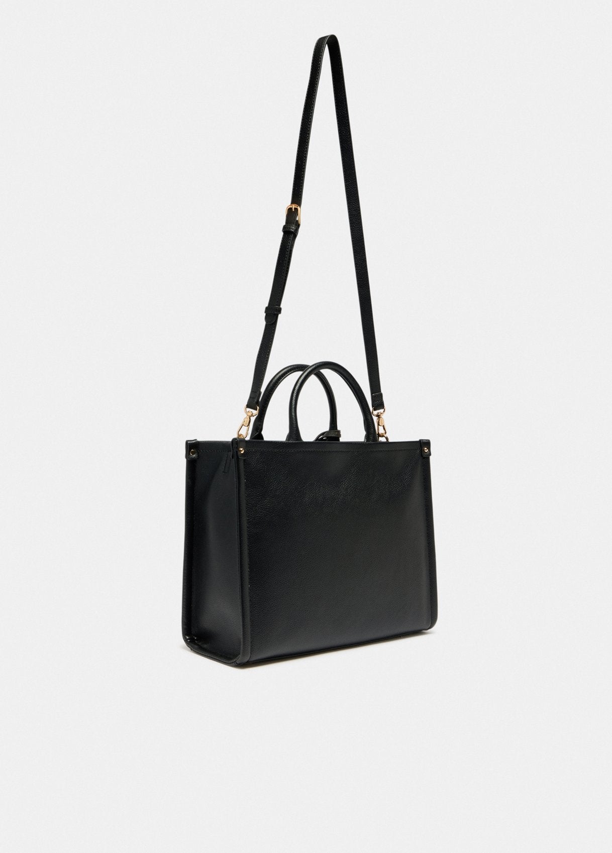 Borsa shopper Liu Jo con logo frontale Nero TU | Giò Fashion