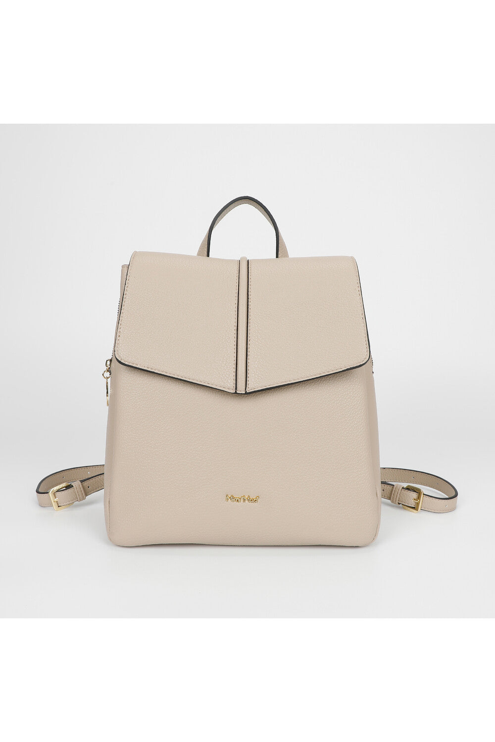 Mimi Mua zaino elegante in ecopelle Beige TU | Giò Fashion