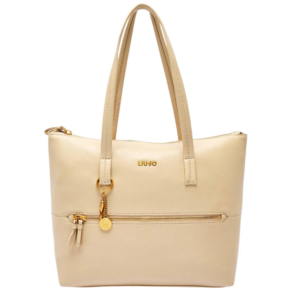 Shopper Liu Jo con doppio manico e tasca frontale