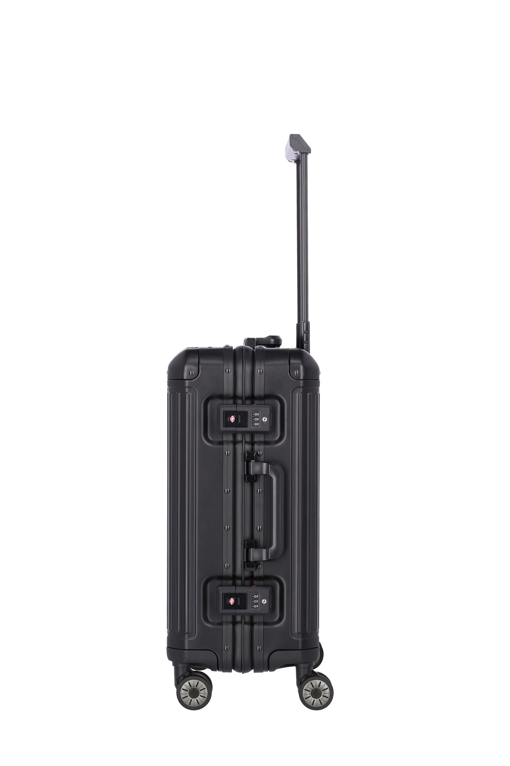 Valigia bagaglio a mano Travelite Next S in alluminio con TSA e ruote doppie