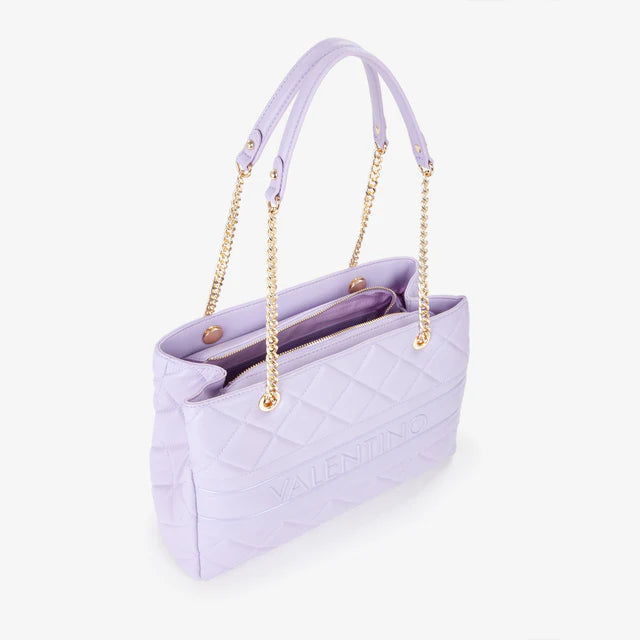 Borsa shopping in pelle sintetica