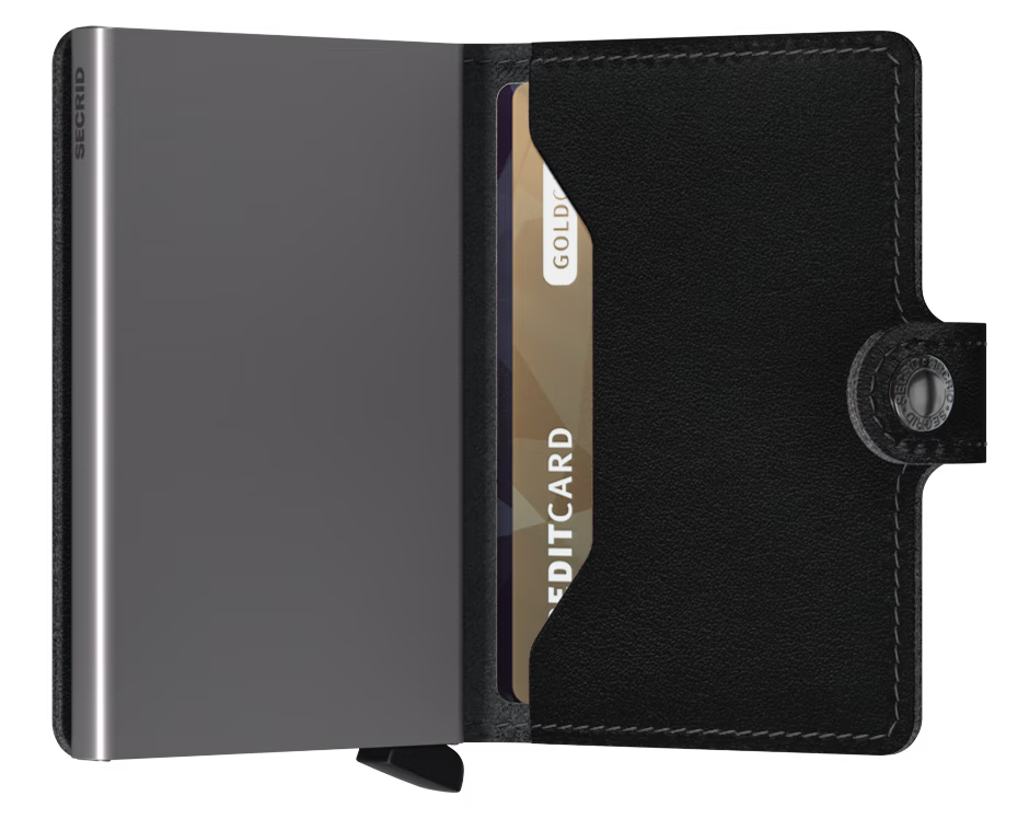 Portafoglio Secrid Miniwallet in pelle con blocco RFID e design elegante