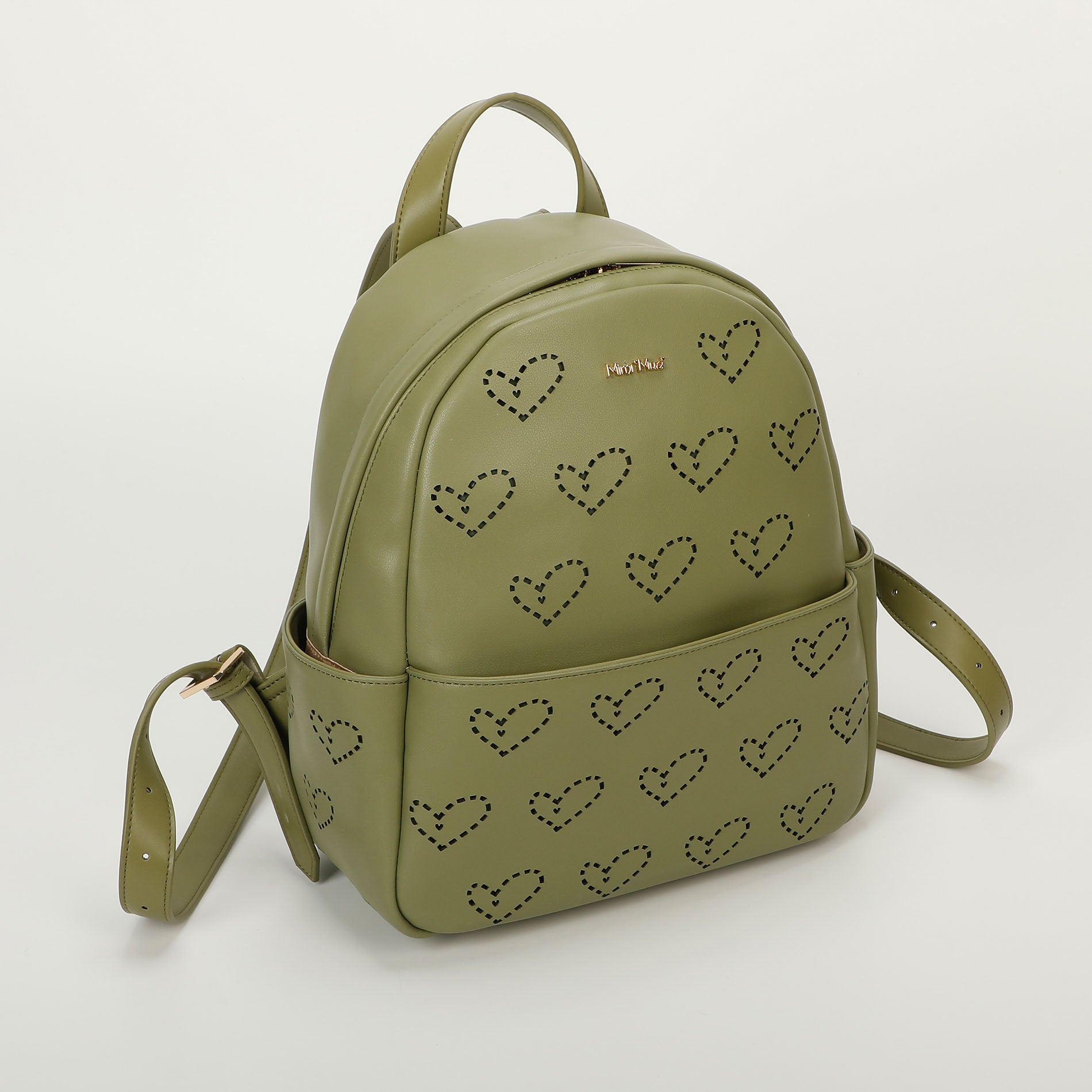 Mimi Mua zaino con cuore traforato