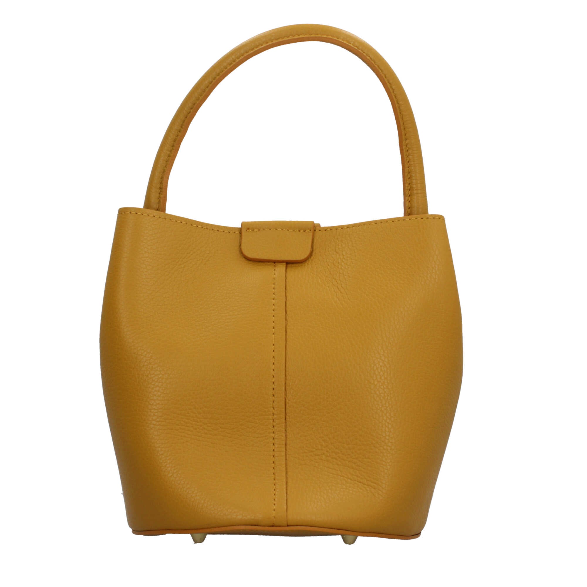 Borsa a secchiello in pelle Made in Italy