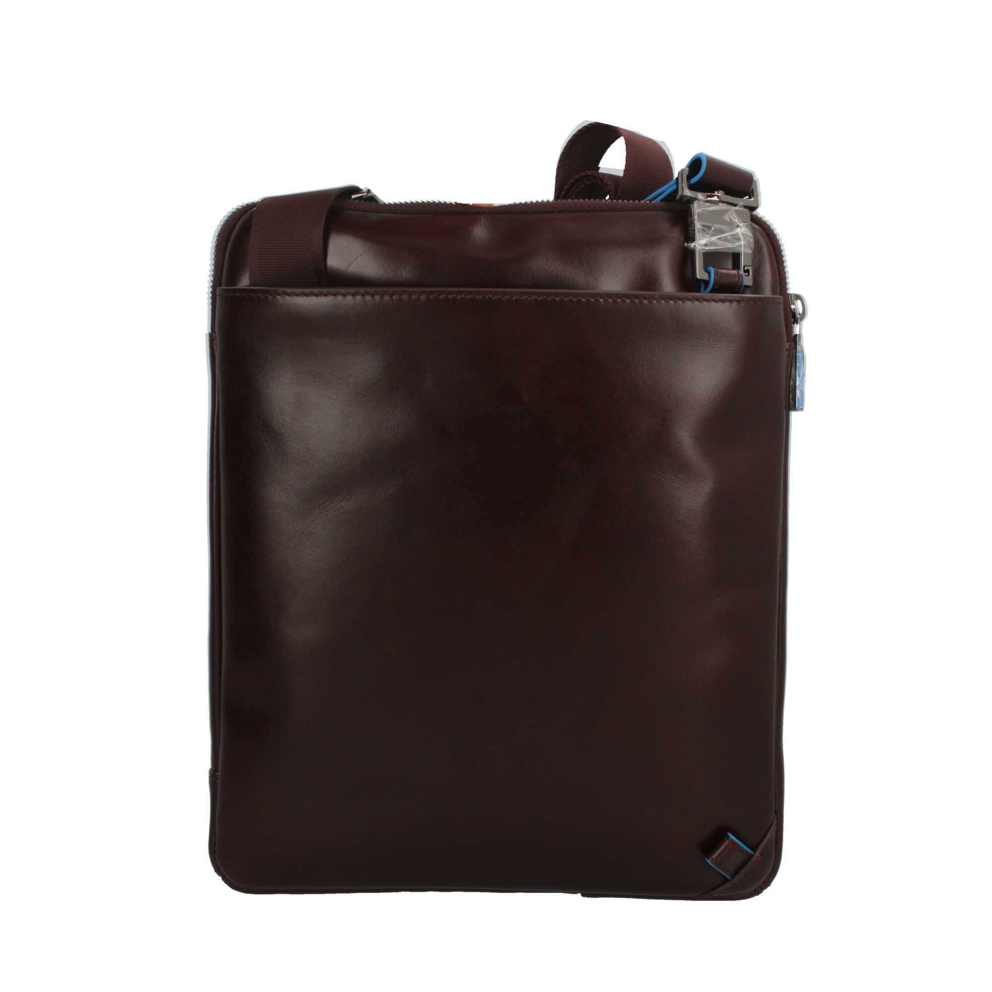 Borsa a tracolla in pelle Piquadro con tasche multiple