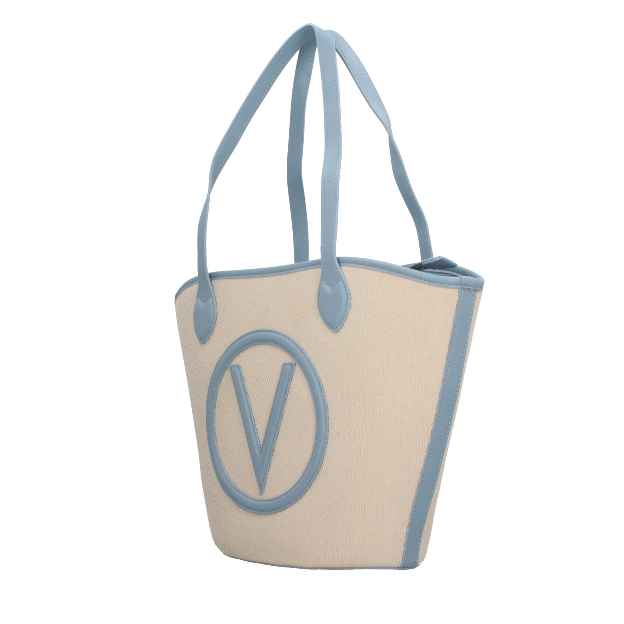 Borsa shopper Valentino con logo e doppio manico