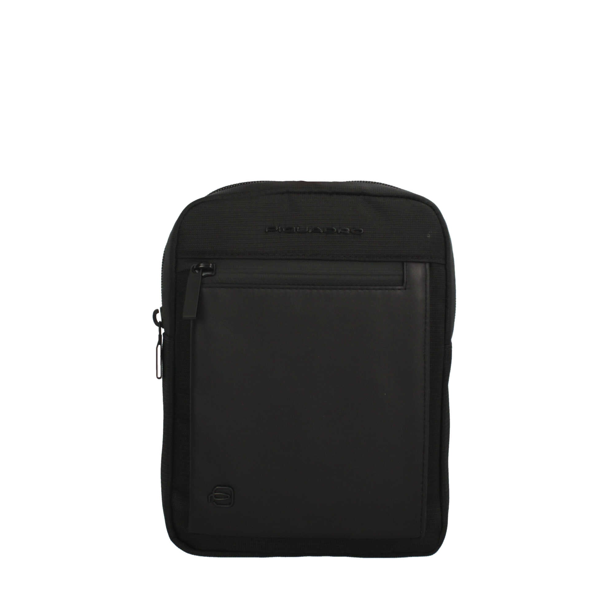 Borsa a tracolla Piquadro compatta con tasca frontale – Stile moderno e funzionalità
