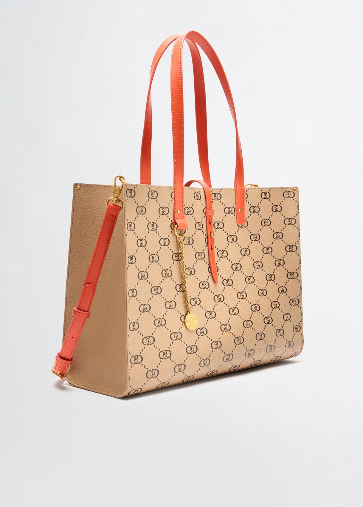 Borsa Liu Jo shopper con pochette interna Beige TU | Giò Fashion