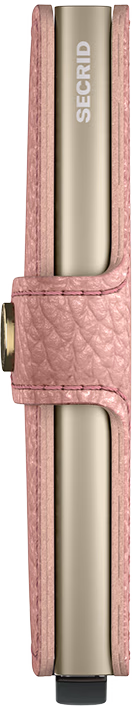 Secrid Miniwallet portafoglio compatto in pelle con protezione RFID Rosa TU | Giò Fashion