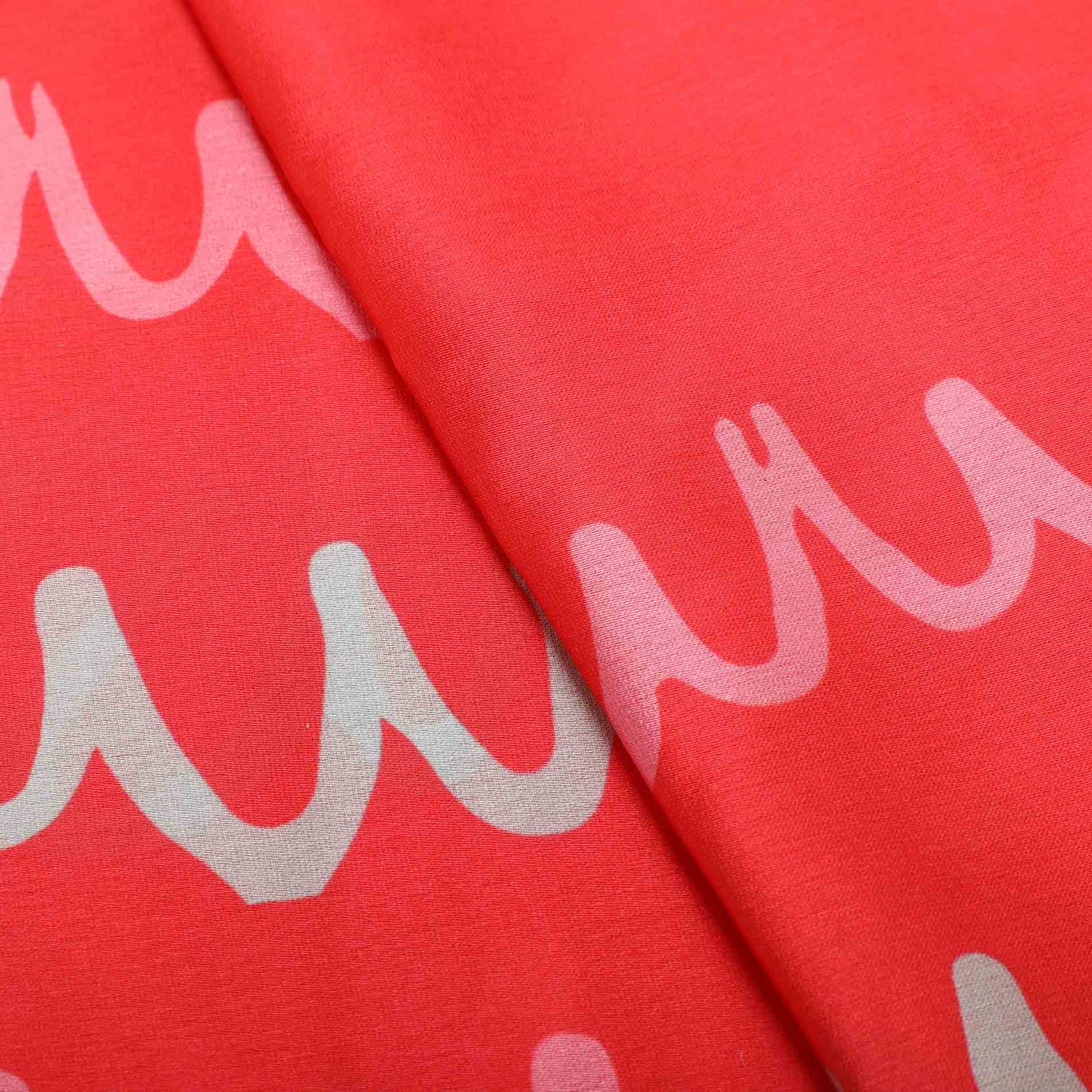 Foulard Mimi Mua con stampa onde – leggero e versatile