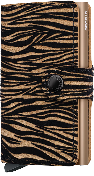 Secrid Miniwallet portafoglio compatto con protezione RFID e meccanismo a scatto Beige TU | Giò Fashion
