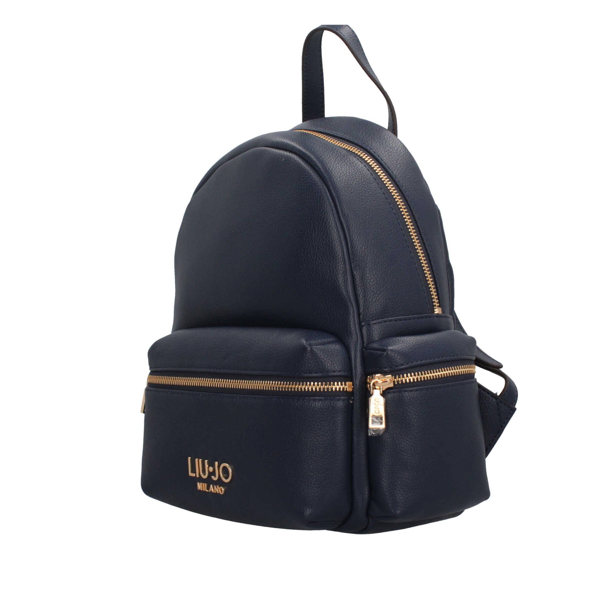 Zaino Donna Liu Jo con Tasche Multiple e Logo in Metallo