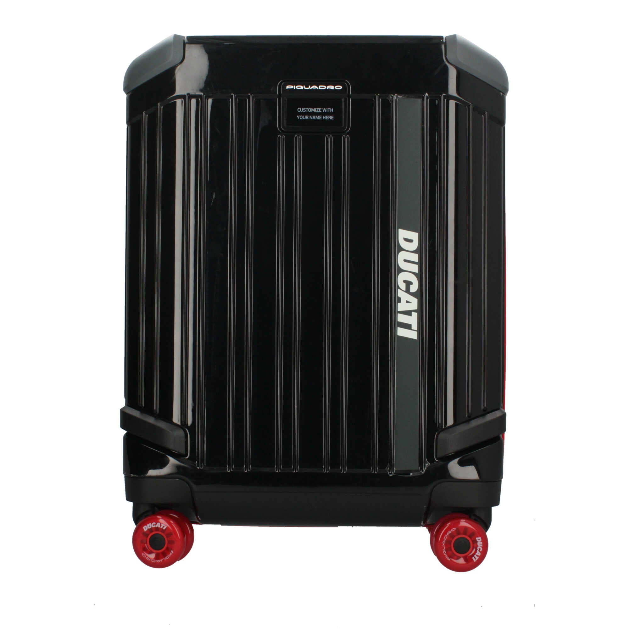 Trolley cabina rigido Piquadro Ducati in alluminio edizione limitata