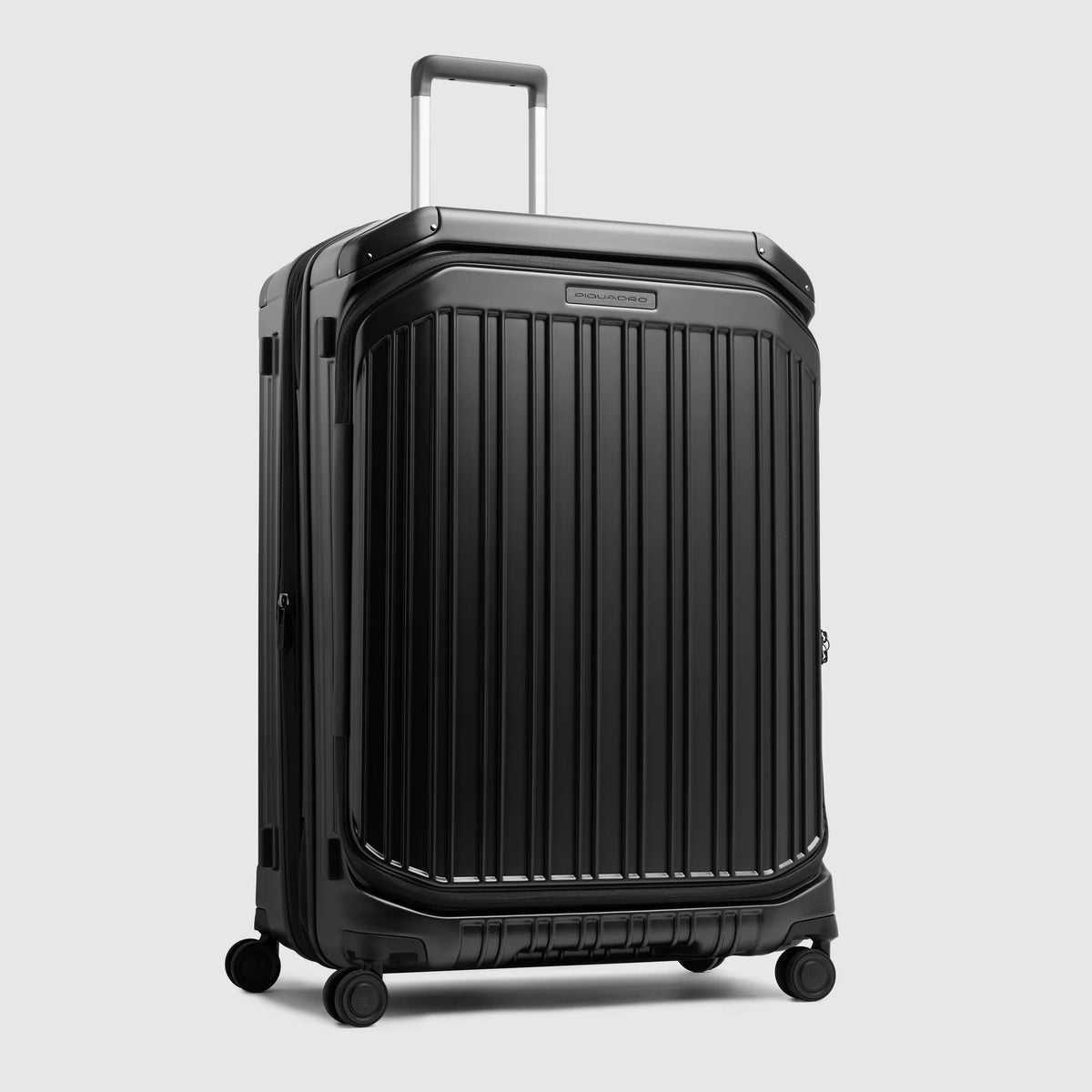 Piquadro Trolley Grande Rigido PQ-Light Beige Opaco Espandibile con 4 Ruote