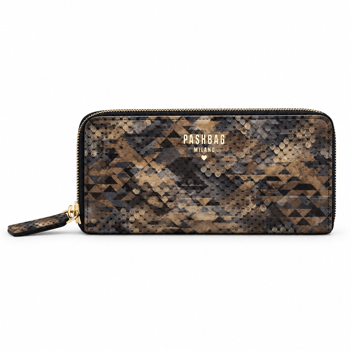 Portafoglio Donna PashBag Brigitte con Chiusura Zip Around