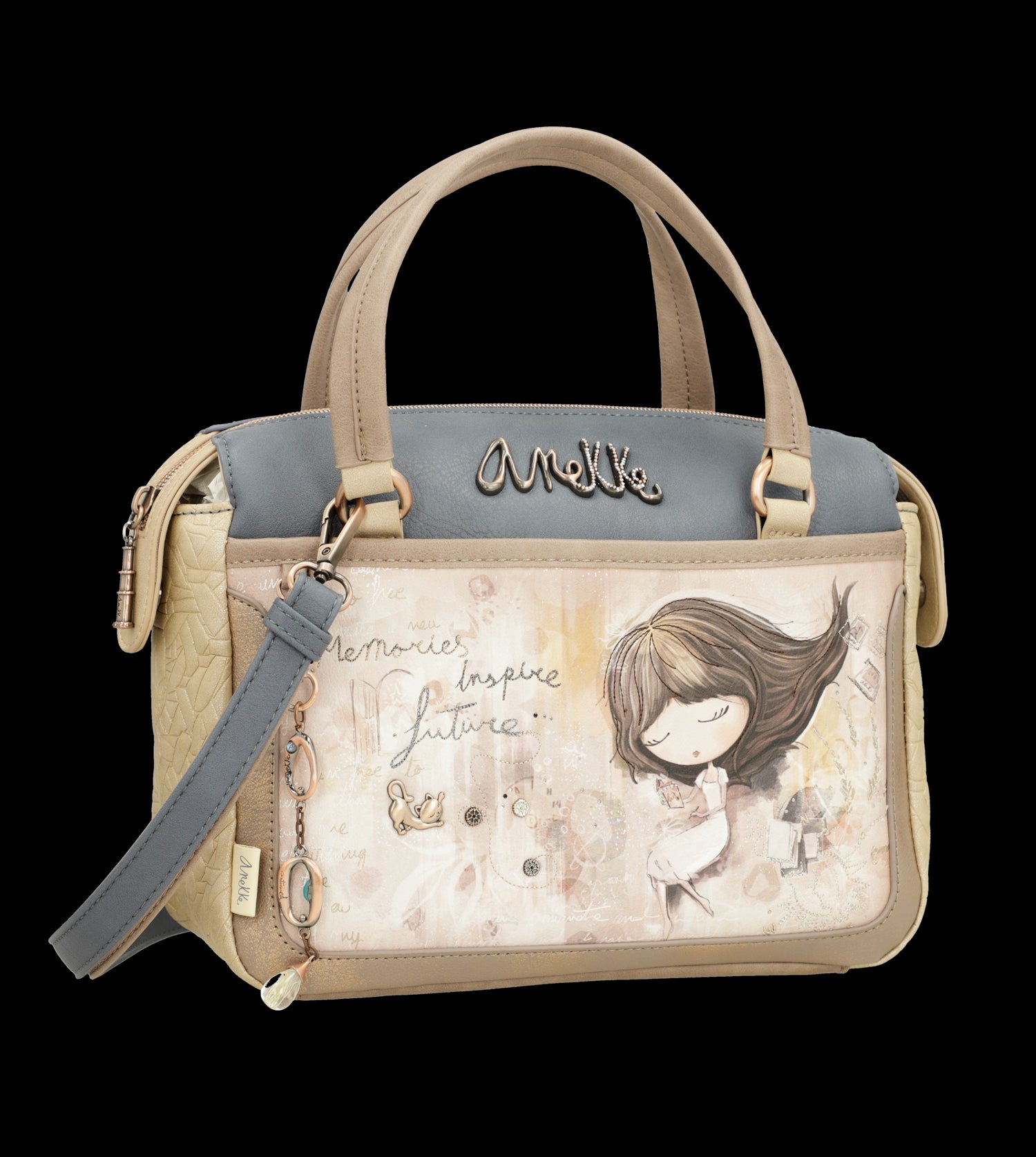 Borsa Anekke elegante e compatta con tracolla regolabile