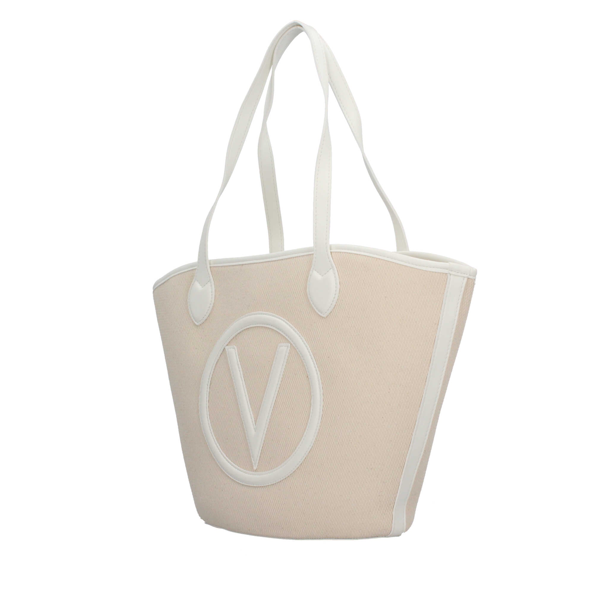 Borsa shopper Valentino con logo e doppio manico
