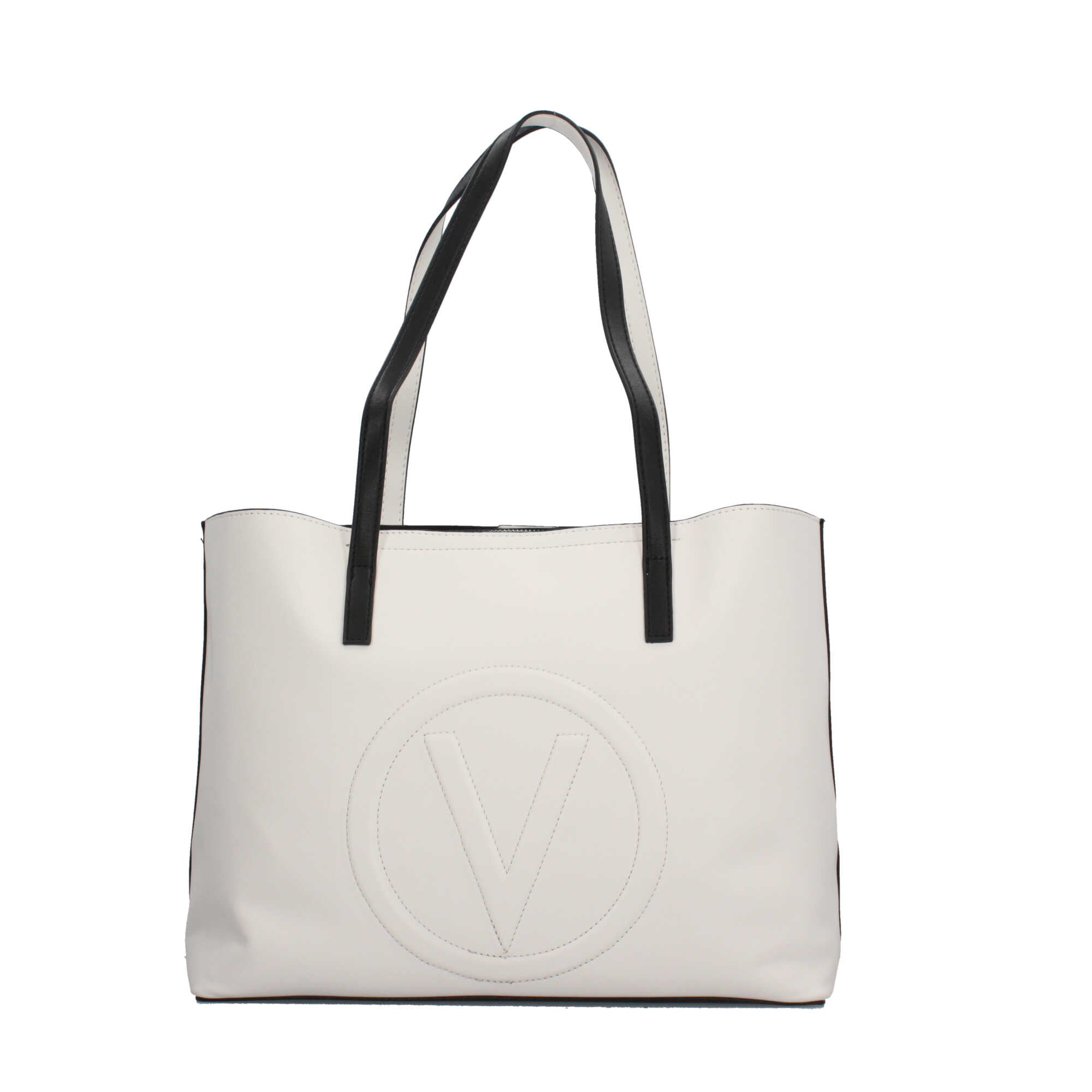 Borsa shopper Valentino con logo in rilievo e tracolla regolabile