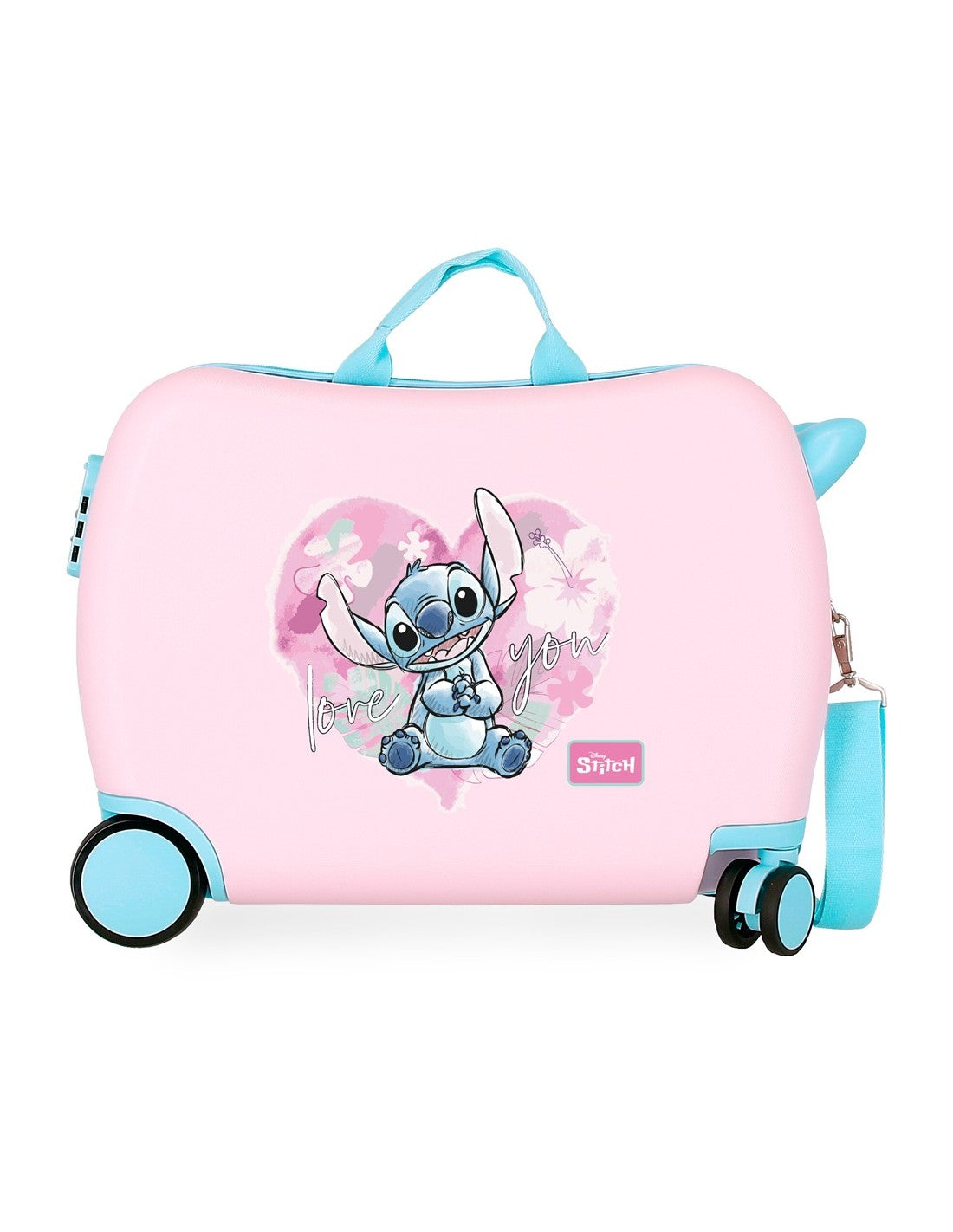 Disney Stitch Valigia Bambina Trolley Rigido 50 cm in ABS 38 Litri