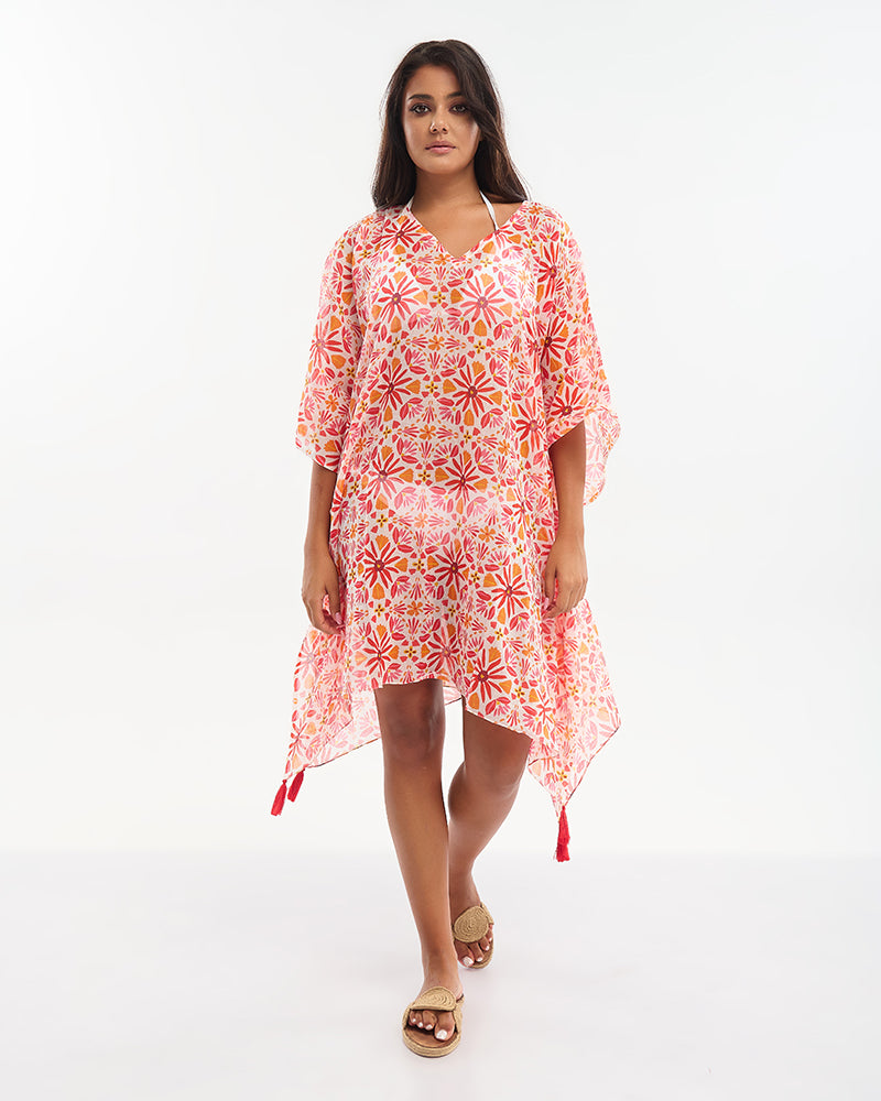Ble Resort Collection Kaftan con Fiori