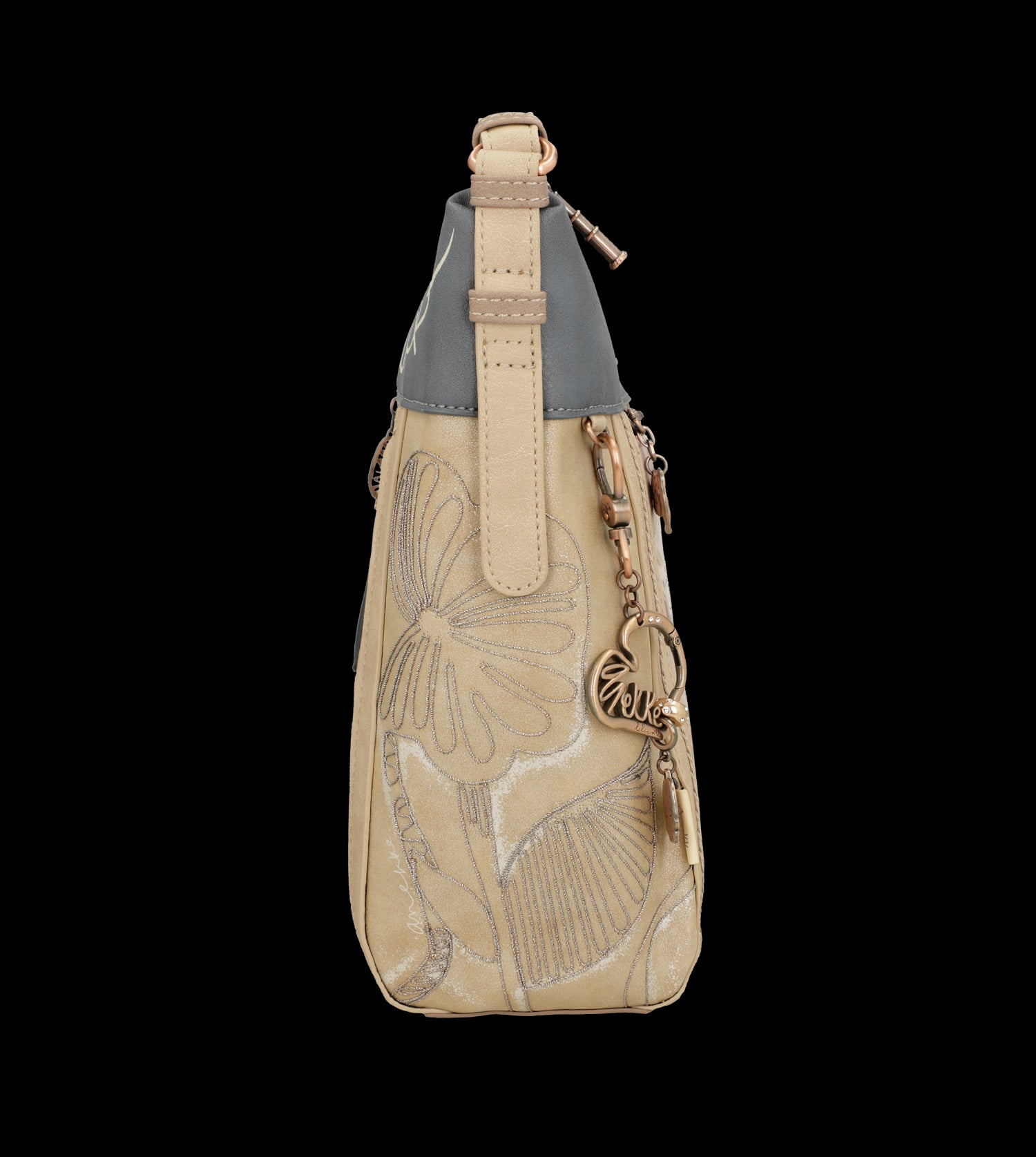 Borsa a tracolla Anekke elegante e capiente con tasca frontale