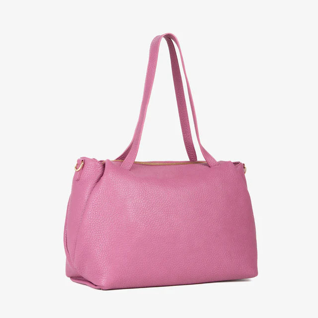 Borsa Valentino shopper con doppio manico e tracolla logata