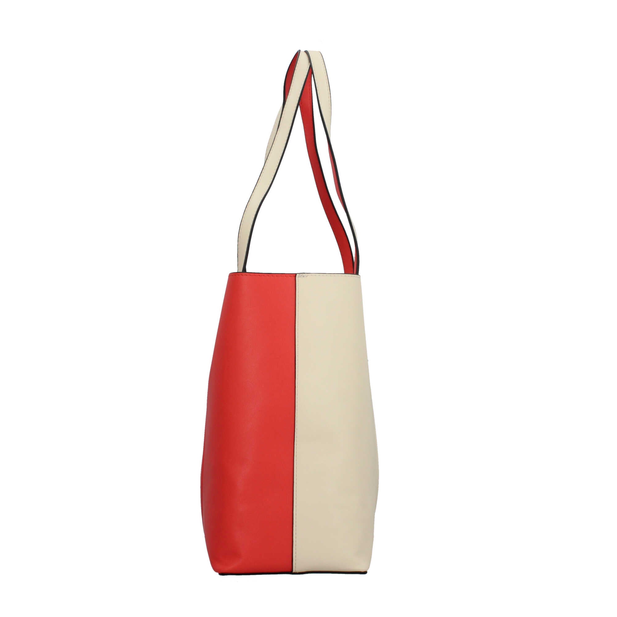 Borsa shopper Valentino con logo in rilievo e tracolla regolabile