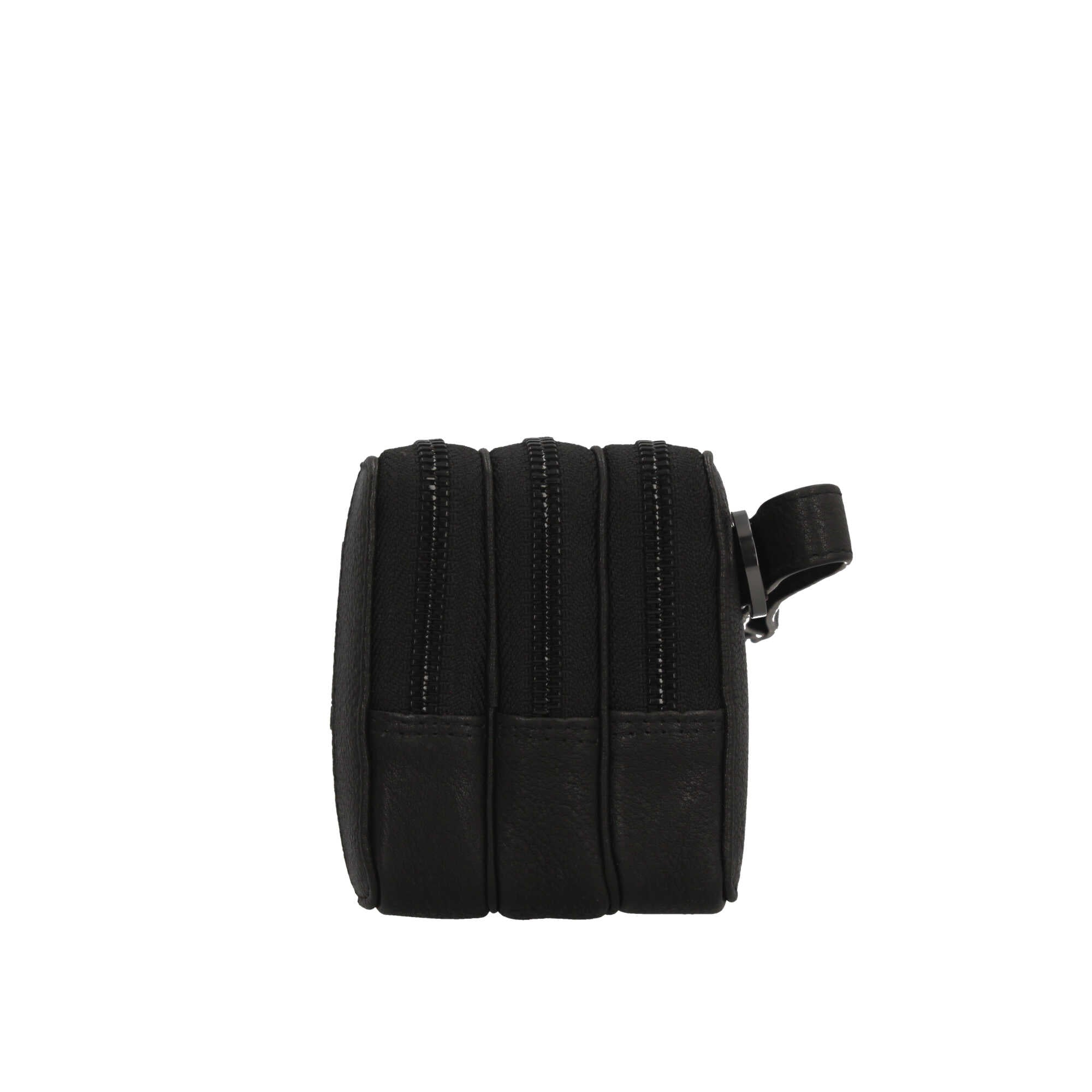 Borsello Piquadro in pelle con doppia zip e tracolla rimovibile – Eleganza e praticità